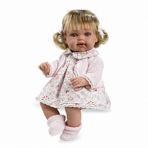 Мягкая кукла из серии Arias Elegance с соской, смеется, 33 см. (Arias, Т11085)